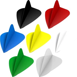 Ruthless | 5 Sets Dart Flights | Poly Plain Kite | Unifarben - Bild 1 von 12
