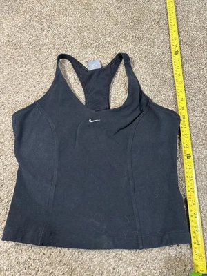 Camiseta sin mangas vintage Nike Golf negra estilo bustier para mujer talla XL (16-18) negra Foto 1 de 4