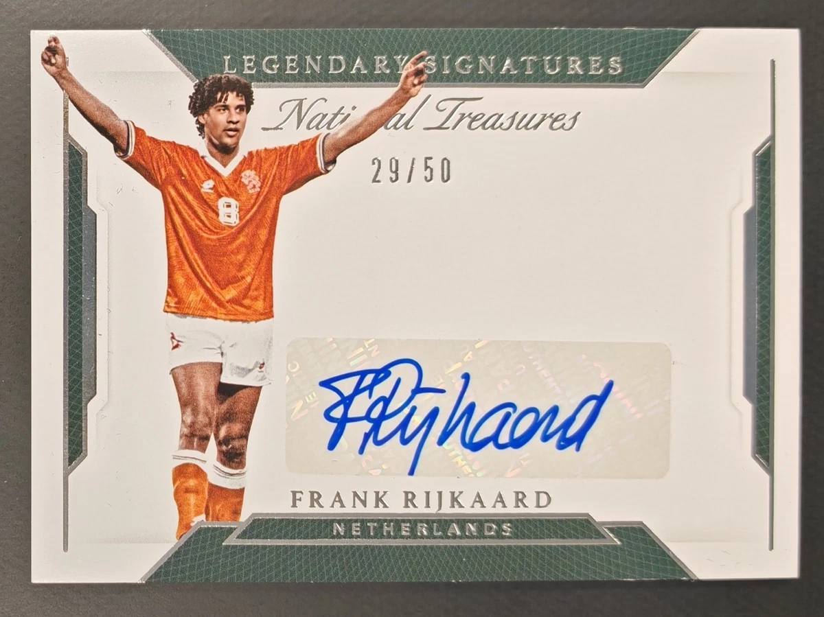 Soccer Frank Rijkaard Sports Trading Cards & Accessories for sale