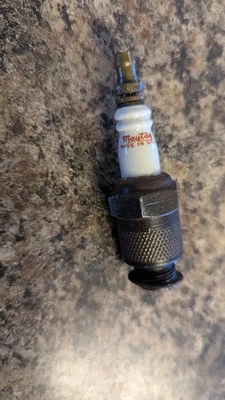 Dos bujías de 2 cilindros Champion Script MAYTAG Hit Miss motor de gasolina Foto 1 de 4