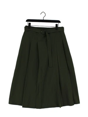 Hobbs Women's Maxi Skirt UK 16 Green Viscose with Elastane, Polyester Long Maxi - Image 1 of 4