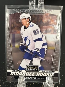 GAGE GONCLAVES--MARQUEE ROOKIE--2024-25 OPC PLATINUM--TAMPA BAY--FREE SHIPPING - Picture 1 of 2