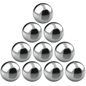 (10PC) 1/2 Inch Precision Stainless Steel Ball Bearing, Chrome Steel Bearing ... - Picture 1 of 8