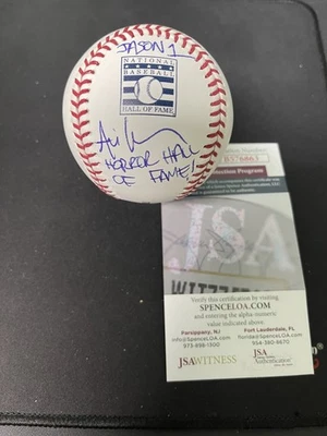 Ari Lehman Signed Autographed Hall of Fame Baseball Jason 1 Horror HOF JSA - Image 1 of 4