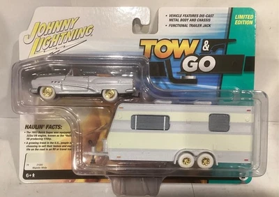 Johnny Lightning White Lightning Tow n Go 2+2 and T bird FREE ship! - Image 1 of 4