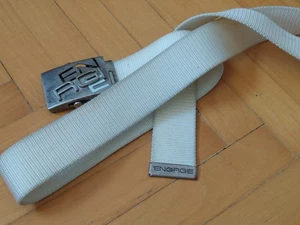 Vintage Energie Canvas belt with metal buckle made in Italy - Picture 1 of 4