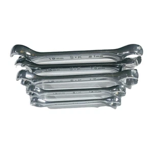SK Tools Metric Flarenut Line Wrench Set 5 Pc 9MM-21MM Chrome Nice USA - Picture 1 of 5