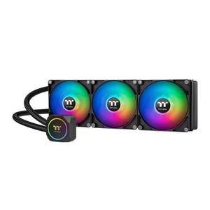 Thermaltake TH420 ARGB Sync Processor All-in-one liquid cooler Black - Afbeelding 1 van 3