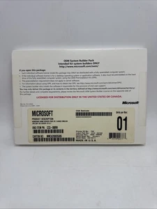 Microsoft Windows Home Server OEM System Builder Pack Made In USA X10-63162 New - Picture 1 of 10