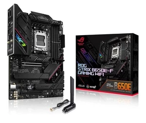 ASUS ROG Strix B650E-F WiFi 6E DDR5 ATX AM5 Motherboard PCIe 5.0 Gaming - Picture 1 of 7