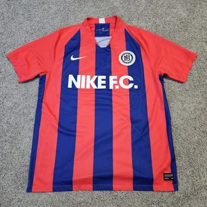 Nike FC Foorball Club Soccer Jersey Red Blue #23 Adult Size Large  - Picture 1 of 10