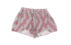 Hollister Women's Geometric Casual Shorts L - Picture 1 of 12