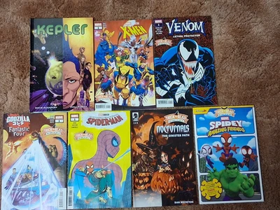 Kepler HC, X-Men, Venom, Spiderman, Nocturnals, Godzilla, Trick or Read 2025  NM - Image 1 of 4