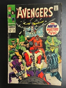 The Avengers #54 (Marvel Comics Juli 1968) Niedrigwertig. Kombiversand. - Bild 1 von 9