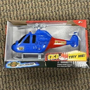 Helicóptero FAST LANE LIGHT & SOUND Azul Edades 3+ Juguete - Imagen 1 de 2