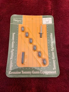 PEDIGREE TOMMY GUNN GRENADES AND BAYONET SET FACTORY SEALED VERY RARE - Picture 1 of 4