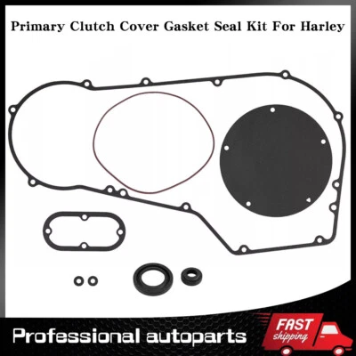 Kit de sellado de junta de cubierta primaria de embrague apto para Harley Softail Dyna modelo 1994-2005 Foto 1 de 4
