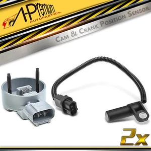 Camshaft & Crankshaft Position Sensor for Jeep Grand Cherokee 99-04 Wrangler OHV - Picture 1 of 8