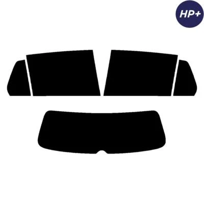 For VW Golf 5-door 2013+ (MK7) Carbon Pre Cut Window Tint 5% Limo 2-ply HP+ - Image 1 of 4