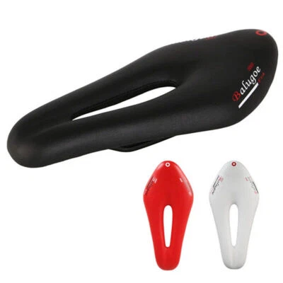 Sillín de bicicleta de carreras BALUGOE ergonómico suave ciclismo MTB bicicleta de carretera cojín de asiento Foto 1 de 4