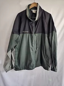 Columbia Herren XXL Vintage Grün Jacke Wasserdicht Regular Windbreaker Gr. XXL - Bild 1 von 10