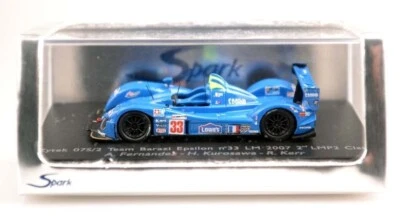 SPARK 1/87 Zytek 07S/2 Team Barazi Epsilon #33 Le Mens Racing 2007 Model Car - Image 1 of 3