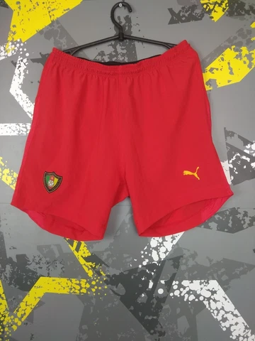 Cameroon Home Football Shorts Red Puma Polyester Mens Size L ig93 Cover