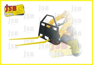 Neue polnische Mini Radlader MS-L116 mit Ballengabel – Top-Qualität – Brutto Pre - Bild 1 von 21
