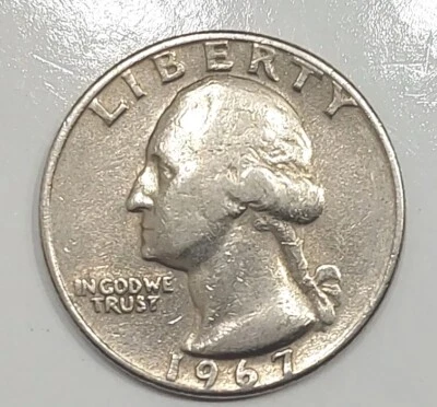 1967 Washington Quarter  Ddo. - Image 1 of 4