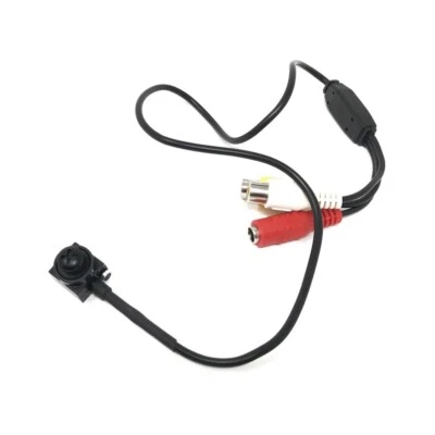 TELECAMERA MINI MICRO CAMERA VIDEO CCTV RCA MICROFONO AUDIO CAM A VITE - Immagine 1 di 2