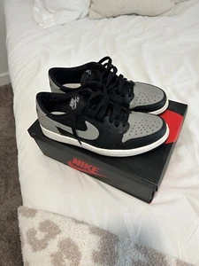 Size 9.5 - Jordan 1 Retro Low OG Shadow 2015 - Picture 1 of 4
