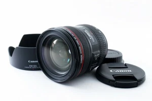 CANON EF 24-70mm f/4L IS USM Lens [Exc w/EW-83L Hood From Japan [233] - Picture 1 of 12