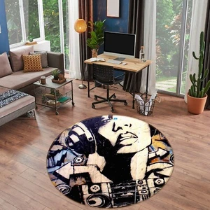3D Graffiti Wall Man ZHUA2686 Game Non Slip Rug Mat Photo Carpet Amy - Bild 1 von 5