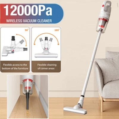 4 En 1 Aspiradora De Mano Para Alfombras Y Piso Aspiradoras Carro Casa Auto 120W - Image 1 of 4