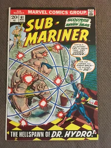 Sub-Mariner 61 FINE 1st Appearances of Dr. Hydro, Hydro Men, Gremlin & Lazard - Bild 1 von 2