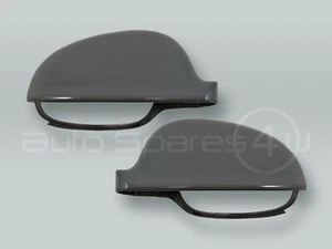 PAR de cubiertas de espejos de puerta lateral para VW GTI Rabbit Golf Jetta MK5 2006-2009 - Imagen 1 de 2
