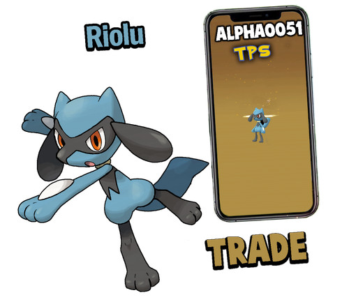 Pokemon Riolu Trade Registered Buy 2 get 1 Free | eBay