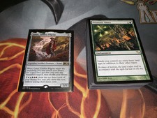 Mtg Full EDH Deck - Golos, Tireless Pilgrim Landfall - Lots of Rares/Mythics!!!