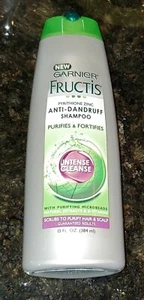 Garnier Fructis Haircare Anti-Dandruff Shampoo Intense Cleanse 13oz AUTHENTIC - Picture 1 of 2