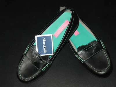 ZAPATOS PLANOS ISAAC MIZRAHI NY CHAROL NEGRO AMELIA NIÑAS TALLA 1 NUEVOS CON ETIQUETAS Foto 1 de 4