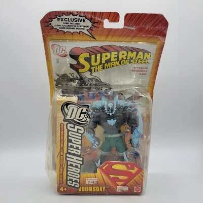 MATTEL DC SUPER HEROES S3 SELECT ESCULPT DOOMSDAY 6" FIGURA DE SUPERMAN! paquete dmg Foto 1 de 4