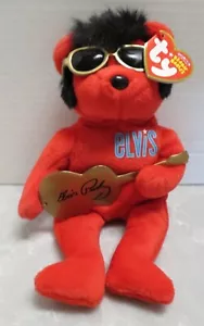 TY Beanie Baby - Elvis Presley - Heartbear Hotel - Picture 1 of 12