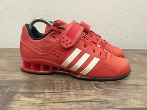 Adidas Adipower Power Lifting Para hombres Zapatos de Levantamiento de Pesas Talla 6 Rojo V24382 - Imagen 1 de 9
