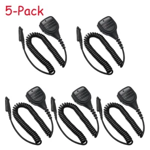 5-Pack Speaker Mic PMMN4021A For HT750 HT1250 HT1250LS HT1550 HT1550XLS Radios - Zdjęcie 1 z 6