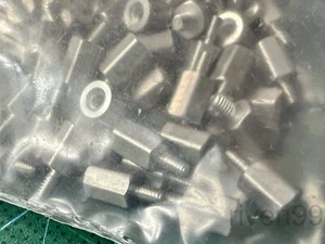 Lot of 20pcs RAF Hex Threaded Aluminum Standoff, #2-56, SELECT SIZE, Male-Female - Picture 1 of 3