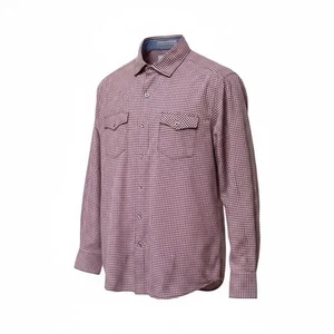 Tommy Bahama Mens Geometric Long Sleeve Shirt Pink Shades Size M/M - Picture 1 of 13