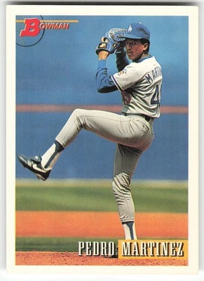 1993 Bowman #154 Pedro Martinez BASEBALL Los Angeles Dodgers - Image 1 of 2