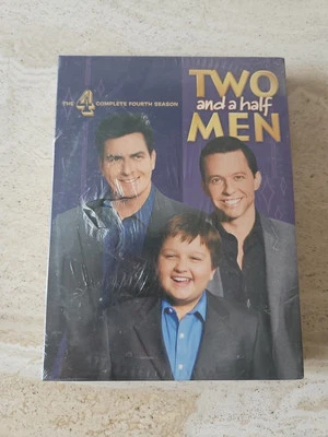 Two And A Half Men Complete Season 4 (DVD) Warner Bros. 2006 (New Sealed) - Image 1 of 4