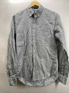 Tommy Hilfiger Kariertes Langarmhemd mit Knöpfen Herren XS 38" Brustumfang - Bild 1 von 8