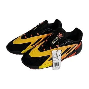 Adidas Ozelia FZ5882 Zapatos Negro Amarillo Naranja Hombres Talla 12 EE. UU. Nuevos con Etiquetas Sin Caja - Imagen 1 de 5